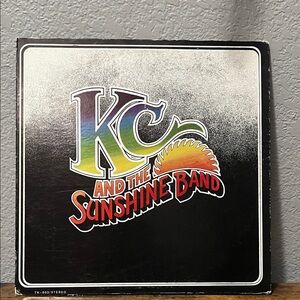KC and The Sunshine Band Rainbow Logo Vinyl Album Cover